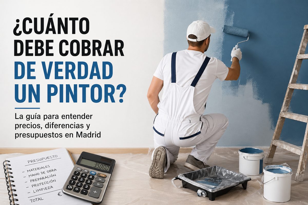cuanto cobra un pintor en madrid